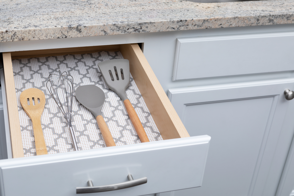 Kitchen drawer shelf liner Kitchen drawer shelf liner