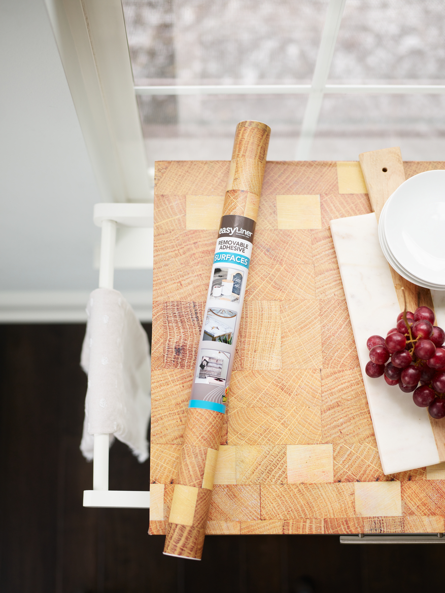 Adhesive Butcher Block Shelf Liner Adhesive Butcher Block Shelf Liner