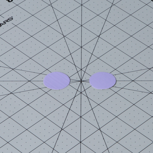 Two small circles of purple Duck Tape to serve as the cheeks of the rabbit