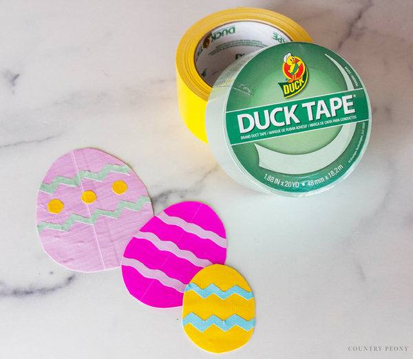 Duck Tape Easter Egg 3