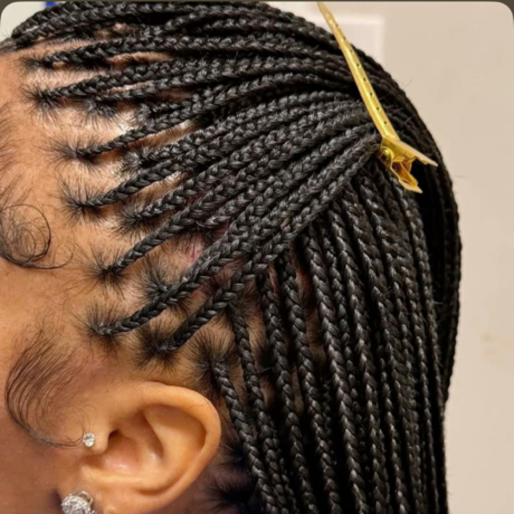 XSMALL KNOTLESS / BOX BRAIDS