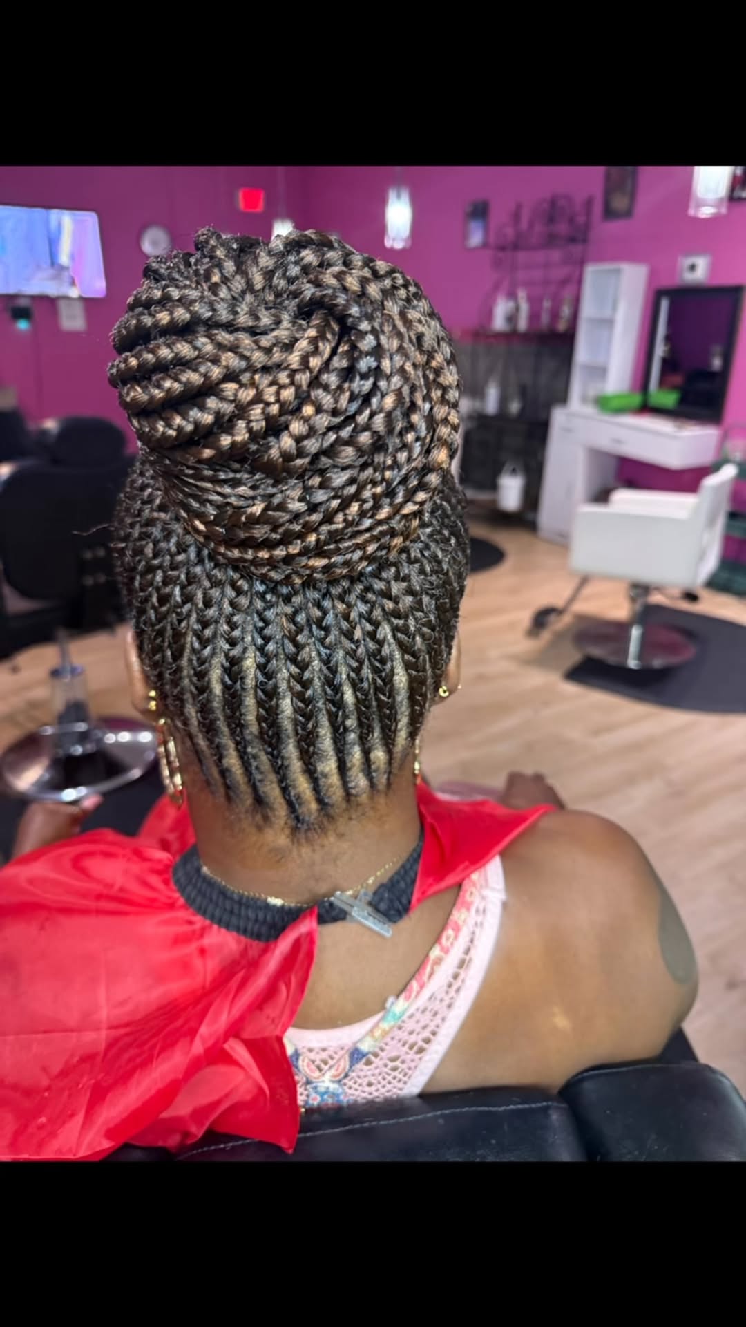 Our work, Angemarie hair braiding