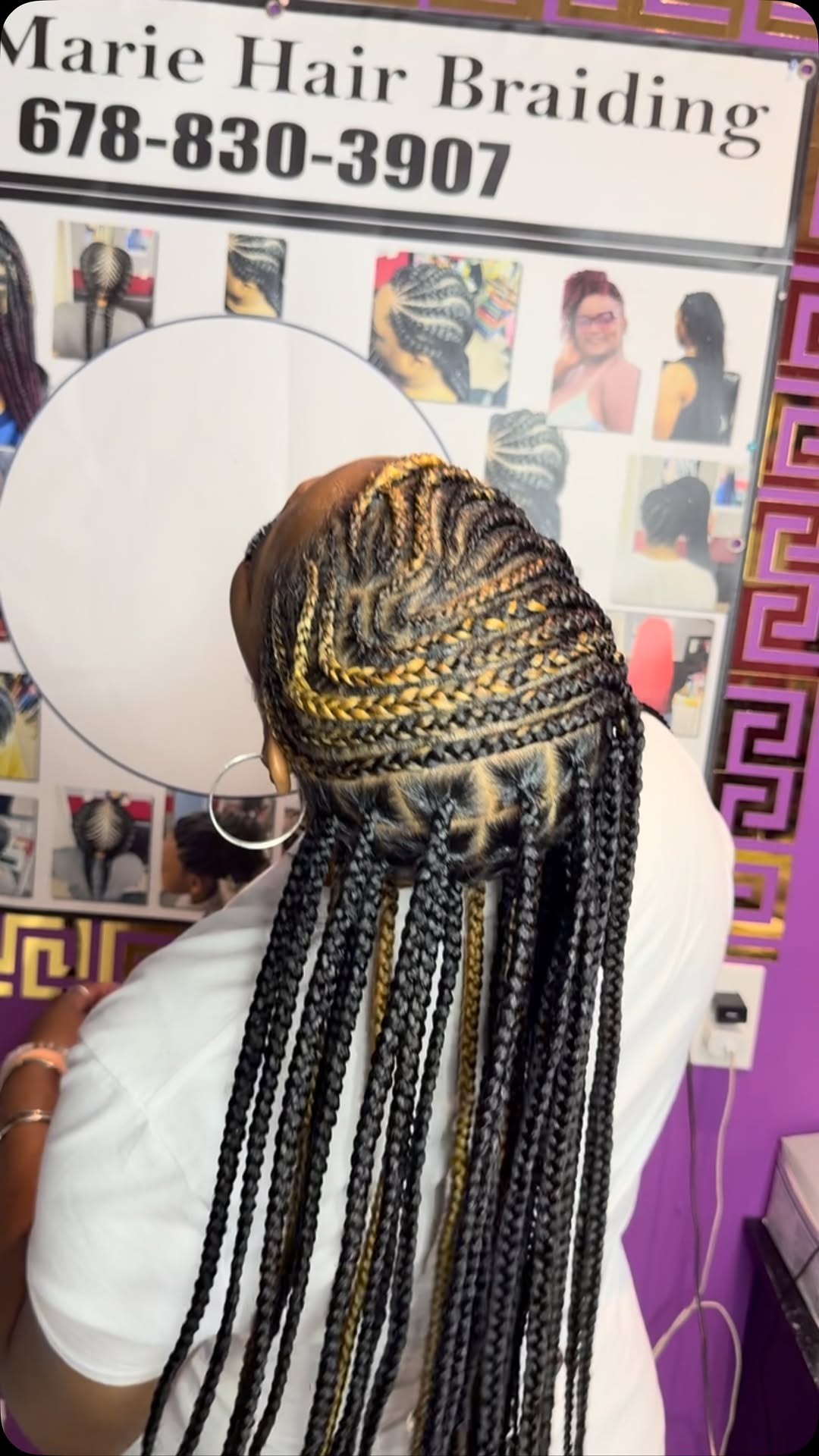 Services, Angemarie hair braiding