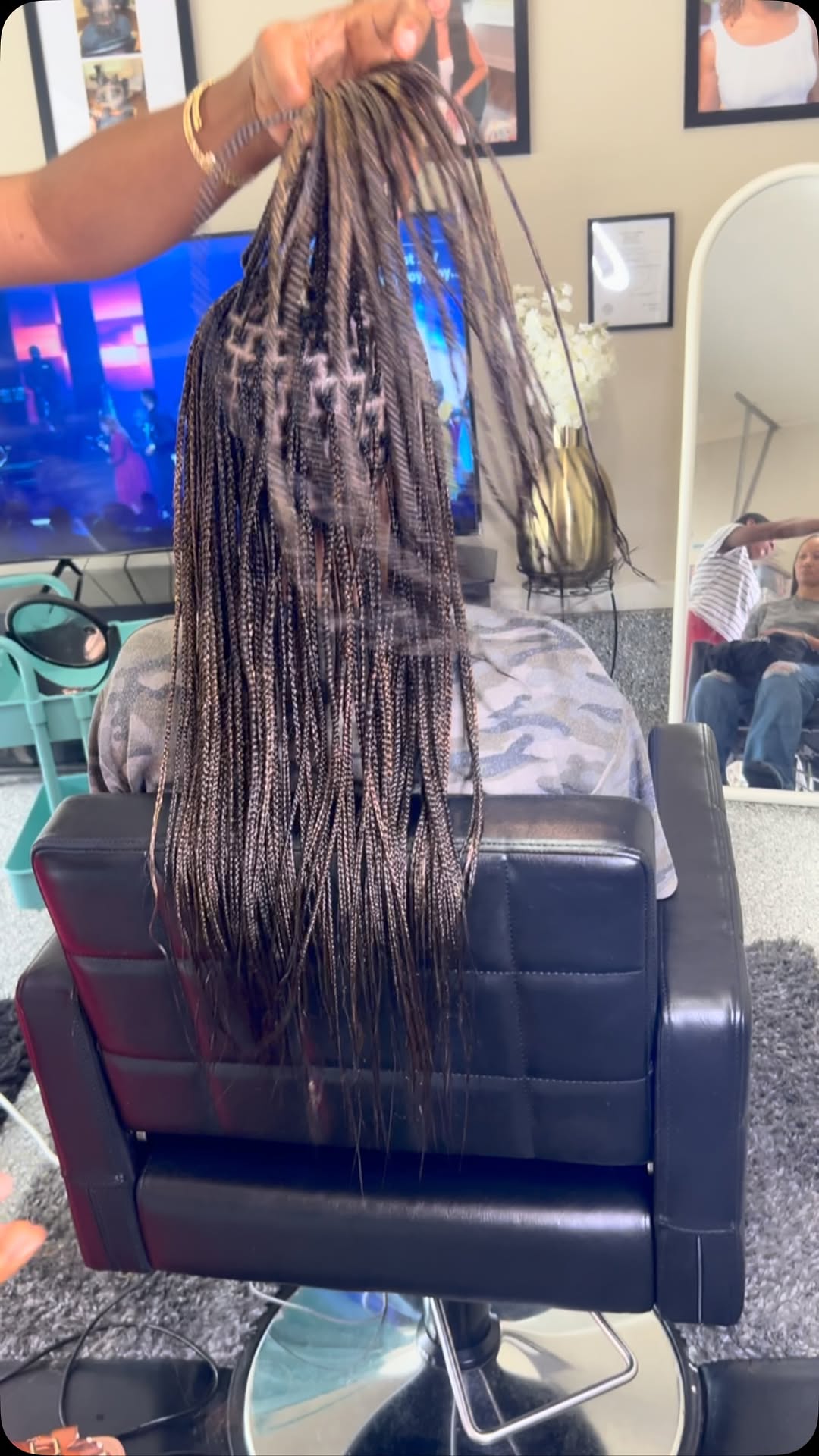 Our work, braids by Judith