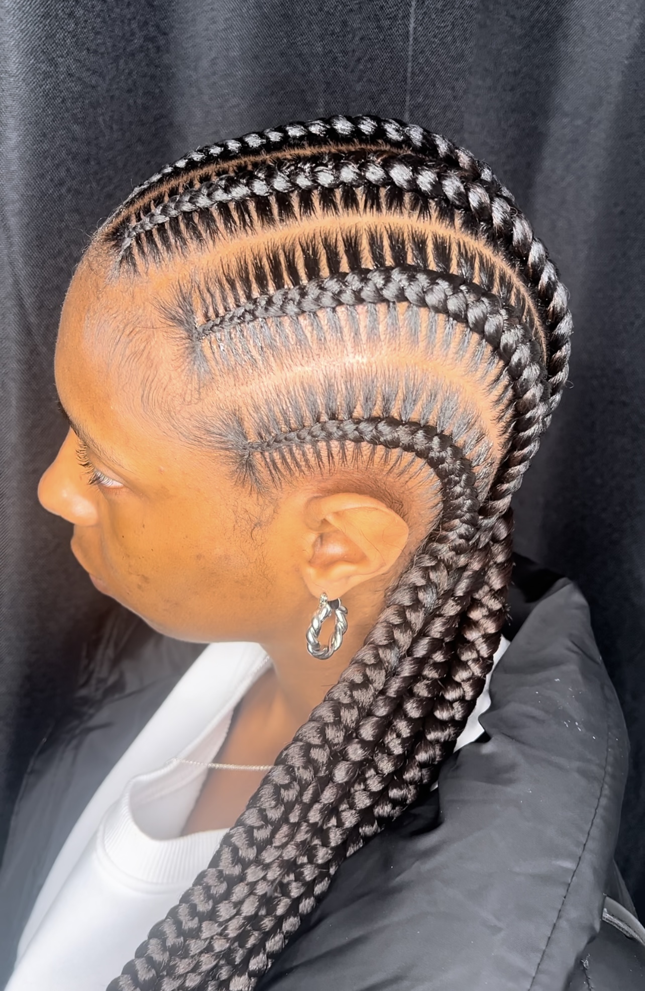 6 Stitch Braids (Butt Length)