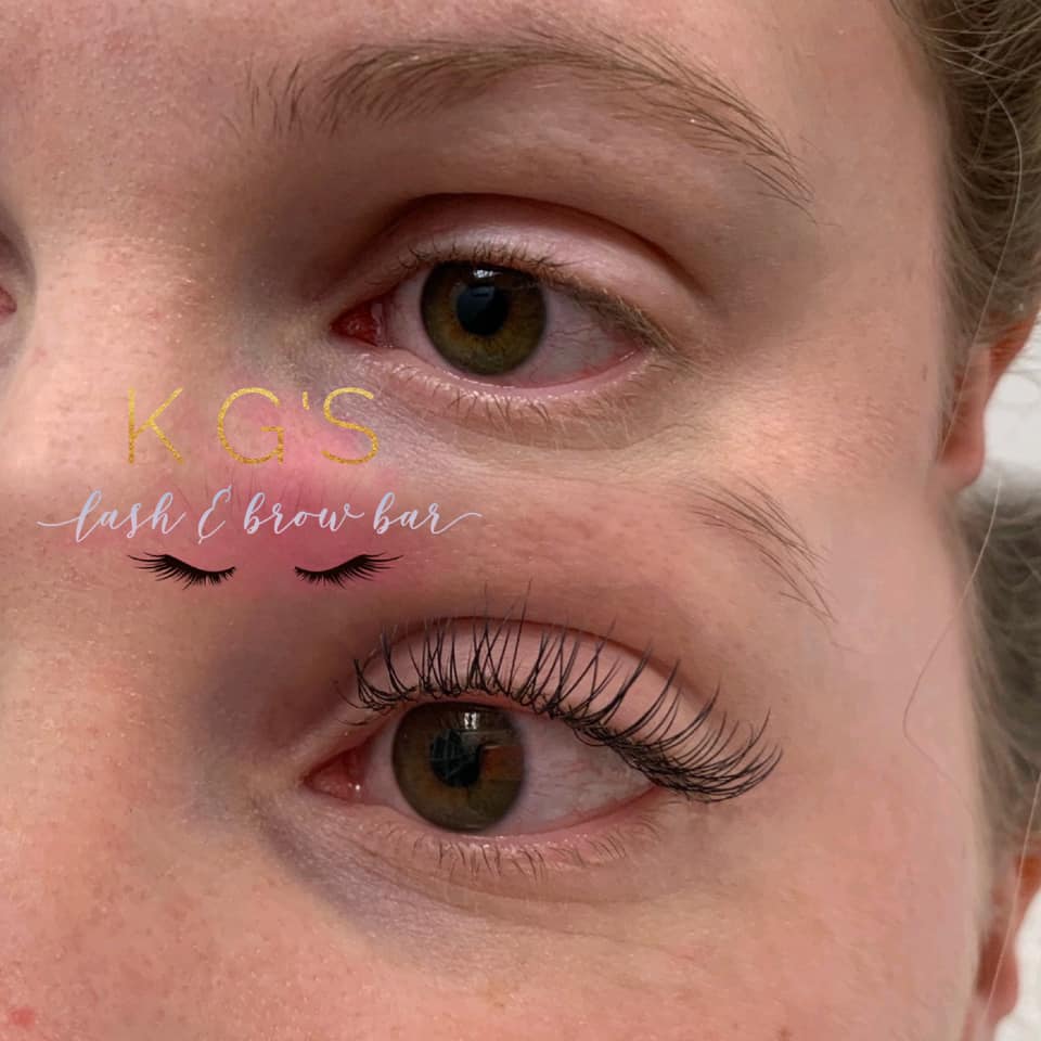 Services, KG’s Lash & Brow Bar