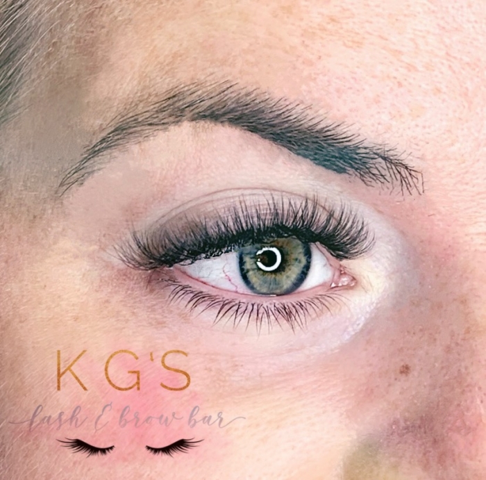 Our work, KG’s Lash & Brow Bar