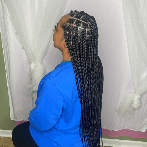 Large Medium Knotless