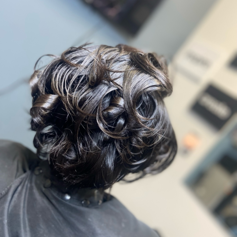 Silk Press And Styled