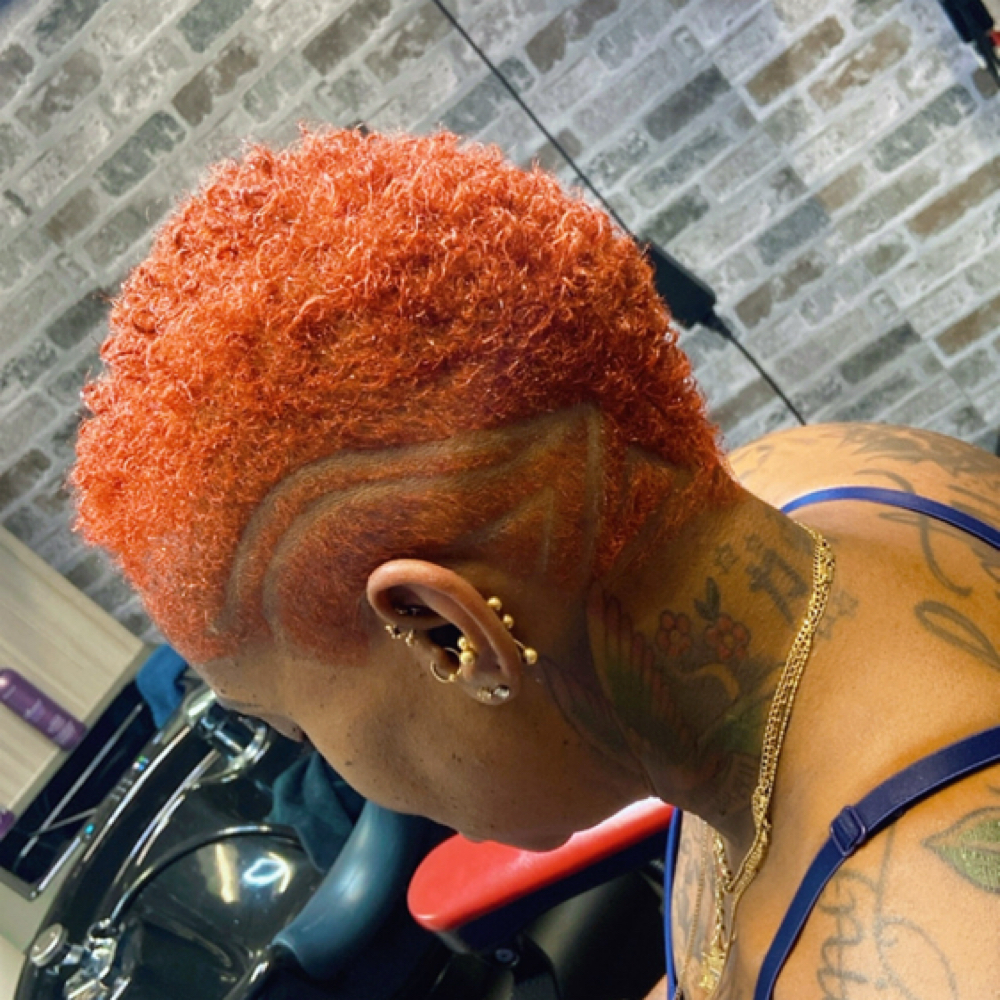 Clipper Cut And Color