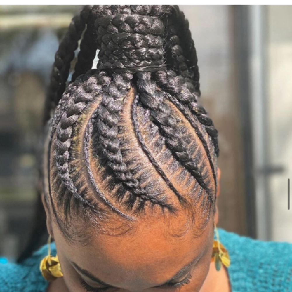 Pony Tail Cornrow