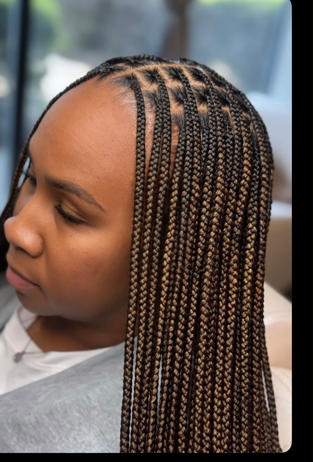 Small to medium knotless mid back