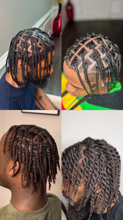 Men’s Natural Braids/Twists