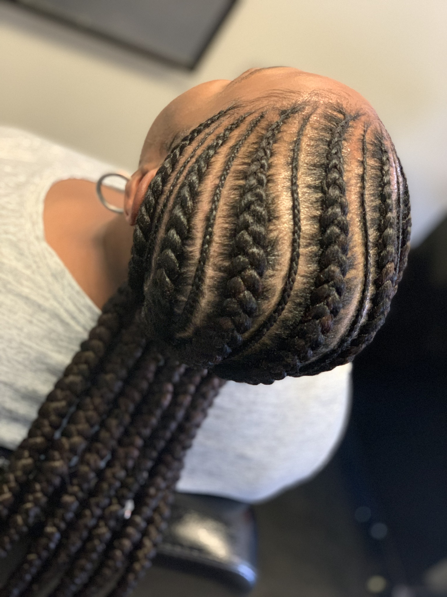 6 Feed In Braids