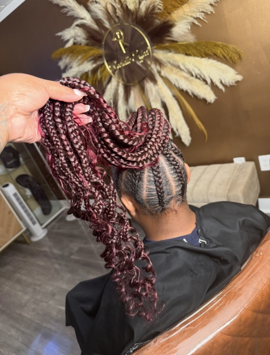 Large Feed In Ponytail