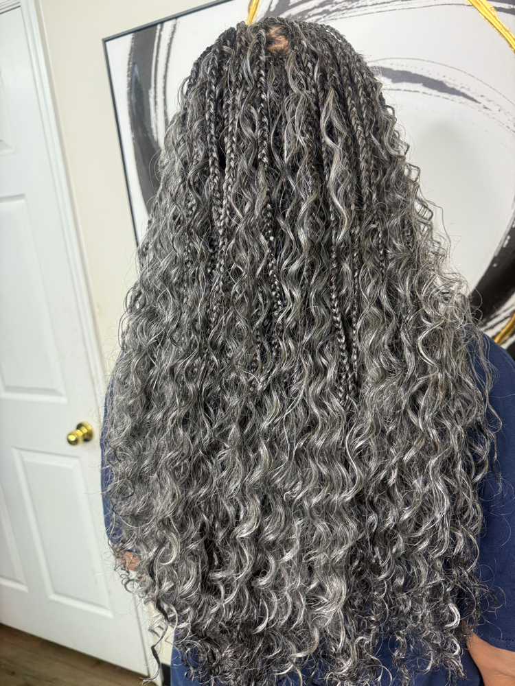 Medium Knotless Boho