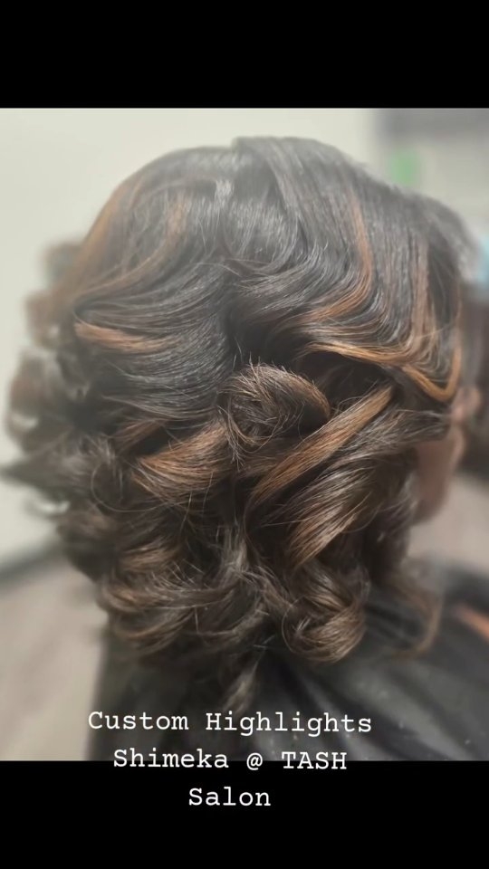 Our work, Tress and Shears Hair Salon