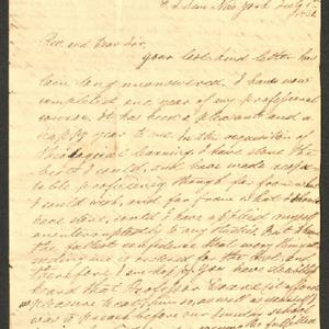 Letters from C. S. Ives to Hector Humphreys