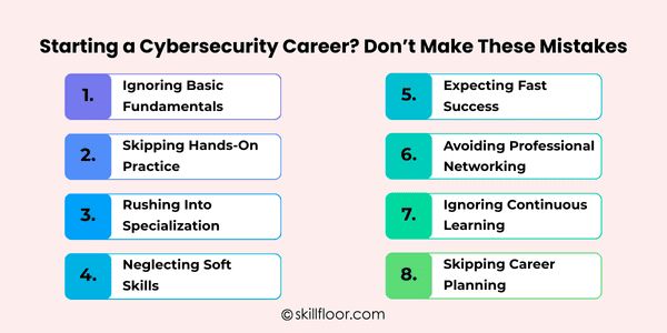 Starting a Cybersecurity Career? Don&rsquo;t Make These Mistakes