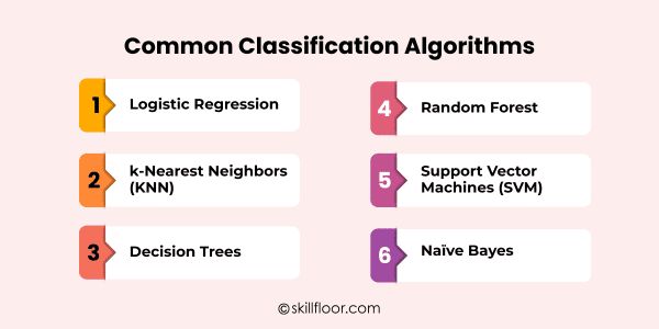 Common Classification Algorithms