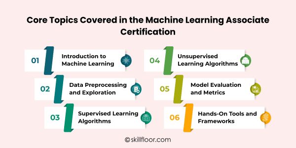 Topics Covered in the Machine Learning Associate Certification