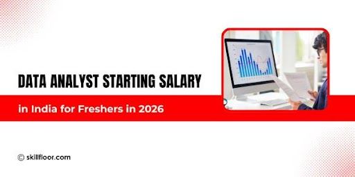 Data Analyst Starting Salary in India for Freshers (2026)