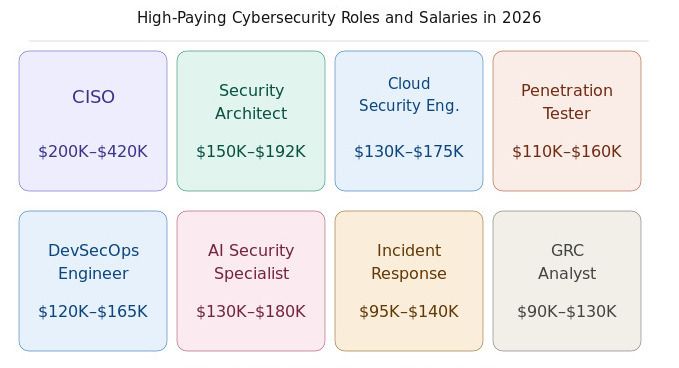 Cybersecurity Roles and Salaries