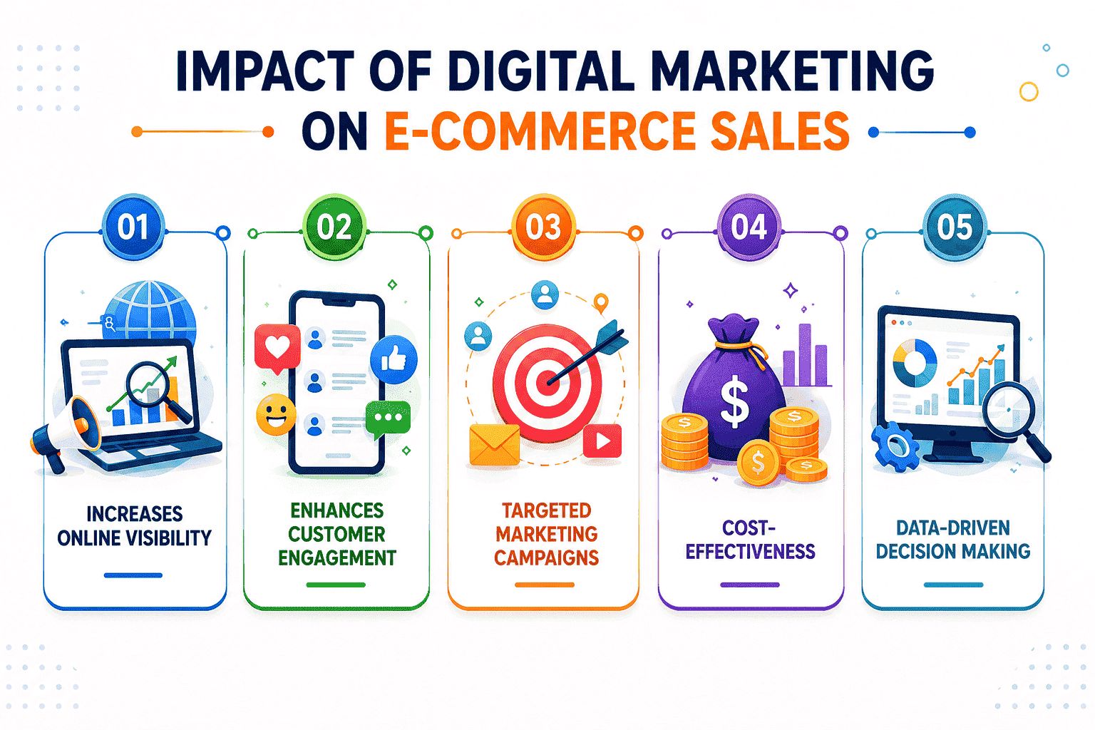 Impact of Digital Marketing on E-commerce Sales