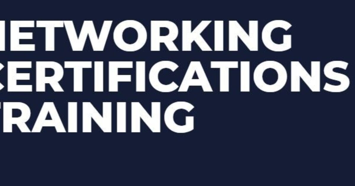 Networking Certifications Training Skillsoft