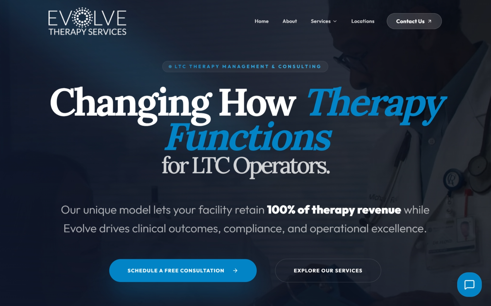 Evolve Therapy Services, after website