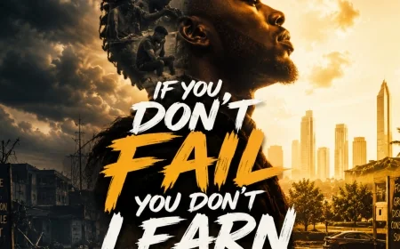 "If You Don't Fail, You Don't Learn - afronova