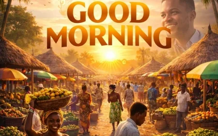 GOOD MORNING by Akinola GREENDRAGON