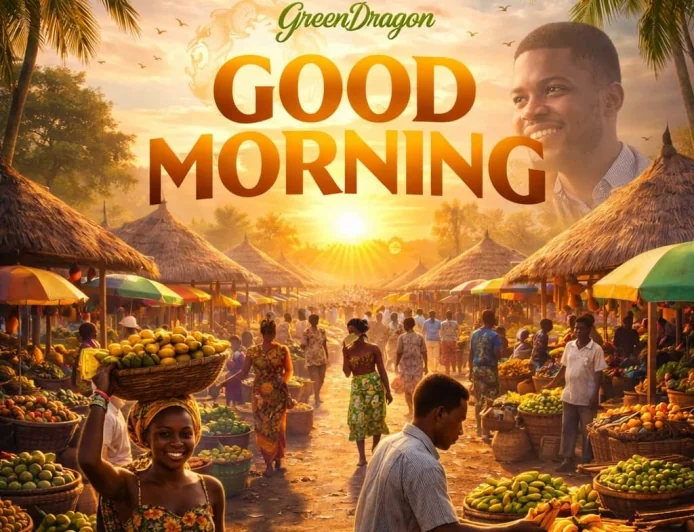 GOOD MORNING by Akinola GREENDRAGON