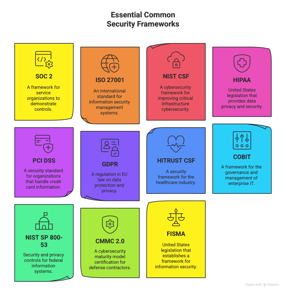 Essential Common Security Frameworks
