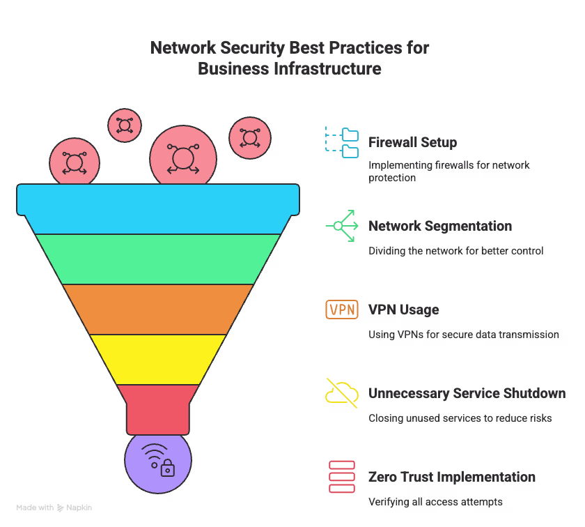 Network Security Best Practices for Business Infrastructure