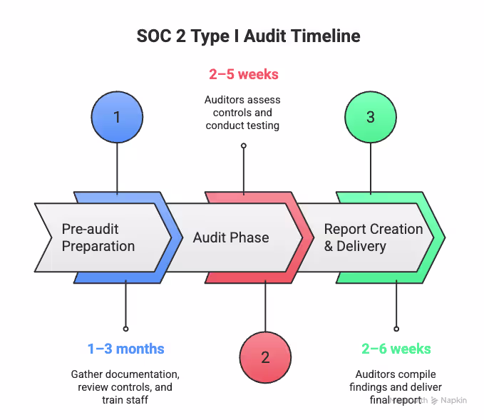 SOC 2 Type I Audit Timeline