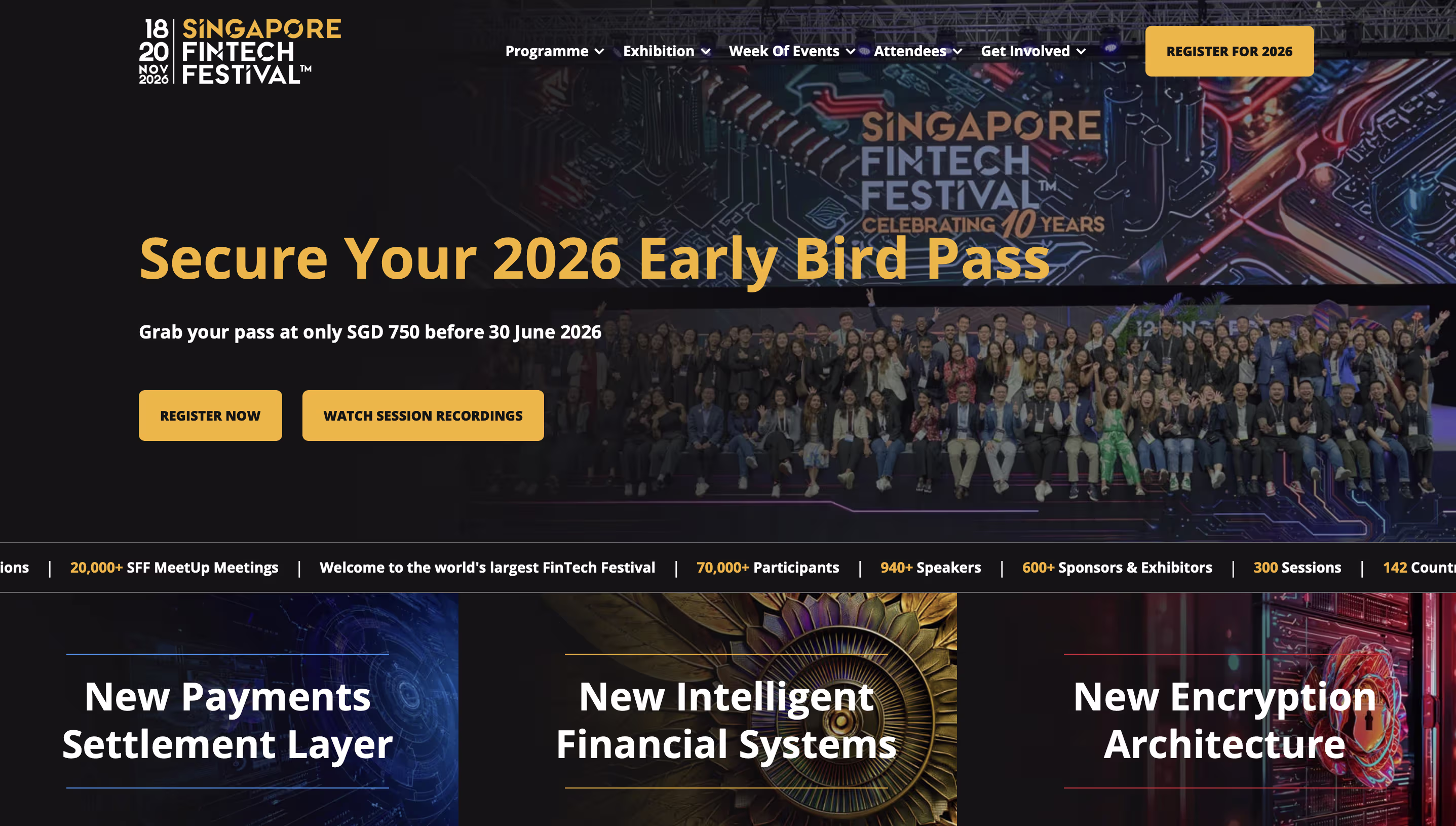 Singapore FinTech Festival