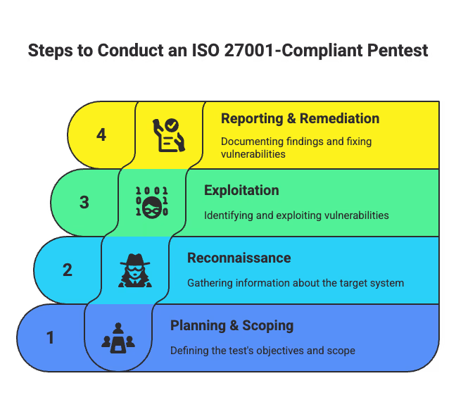 Steps to Conduct an ISO 27001-Compliant Pentest