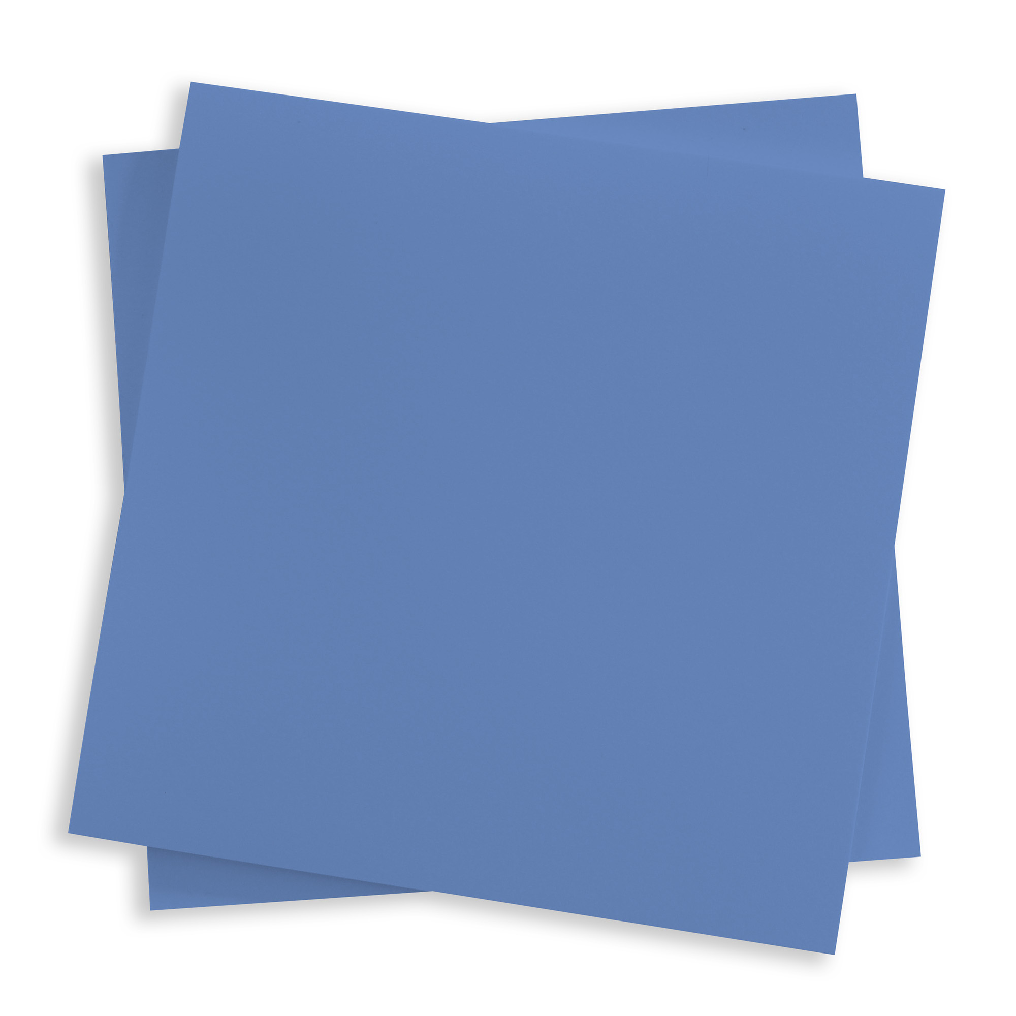 Cornflower Blue Flat Card - 3 x 3 Gmund Colors Matt 111C