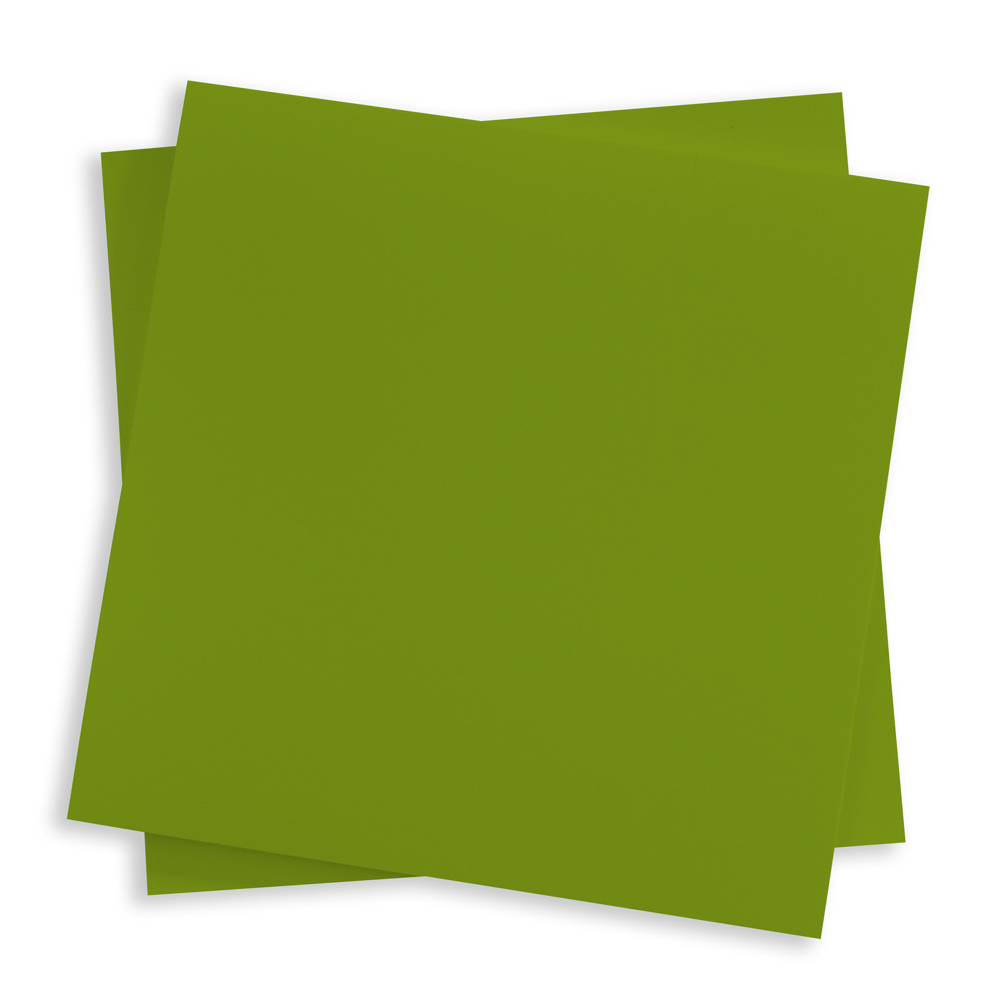 Grass Green Flat Card - 3 x 3 Gmund Colors Matt 111C