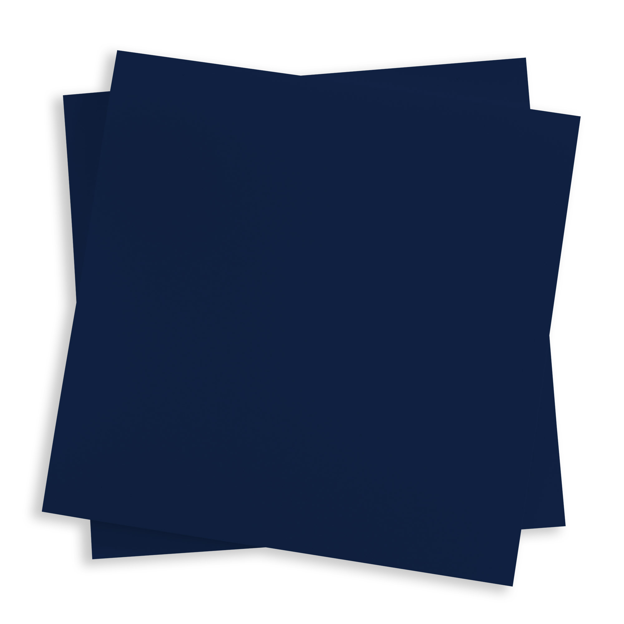 Midnight Blue Flat Card - 3 x 3 Gmund Colors Matt 111C