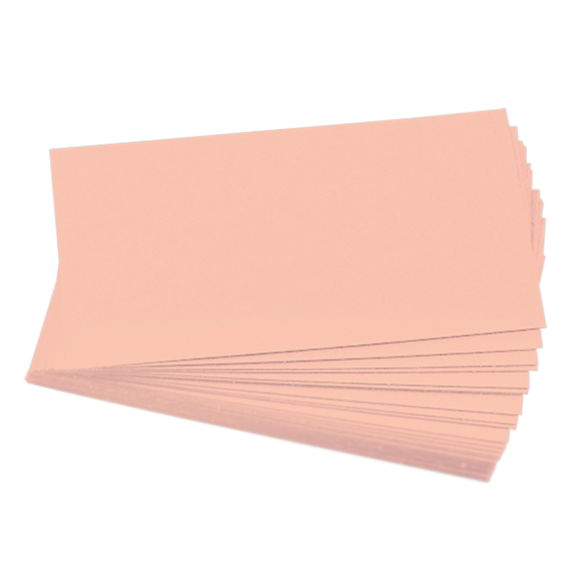 Mini Gmund Colors Matt Blush Peach Blank Cards - Flat, 111lb Cover