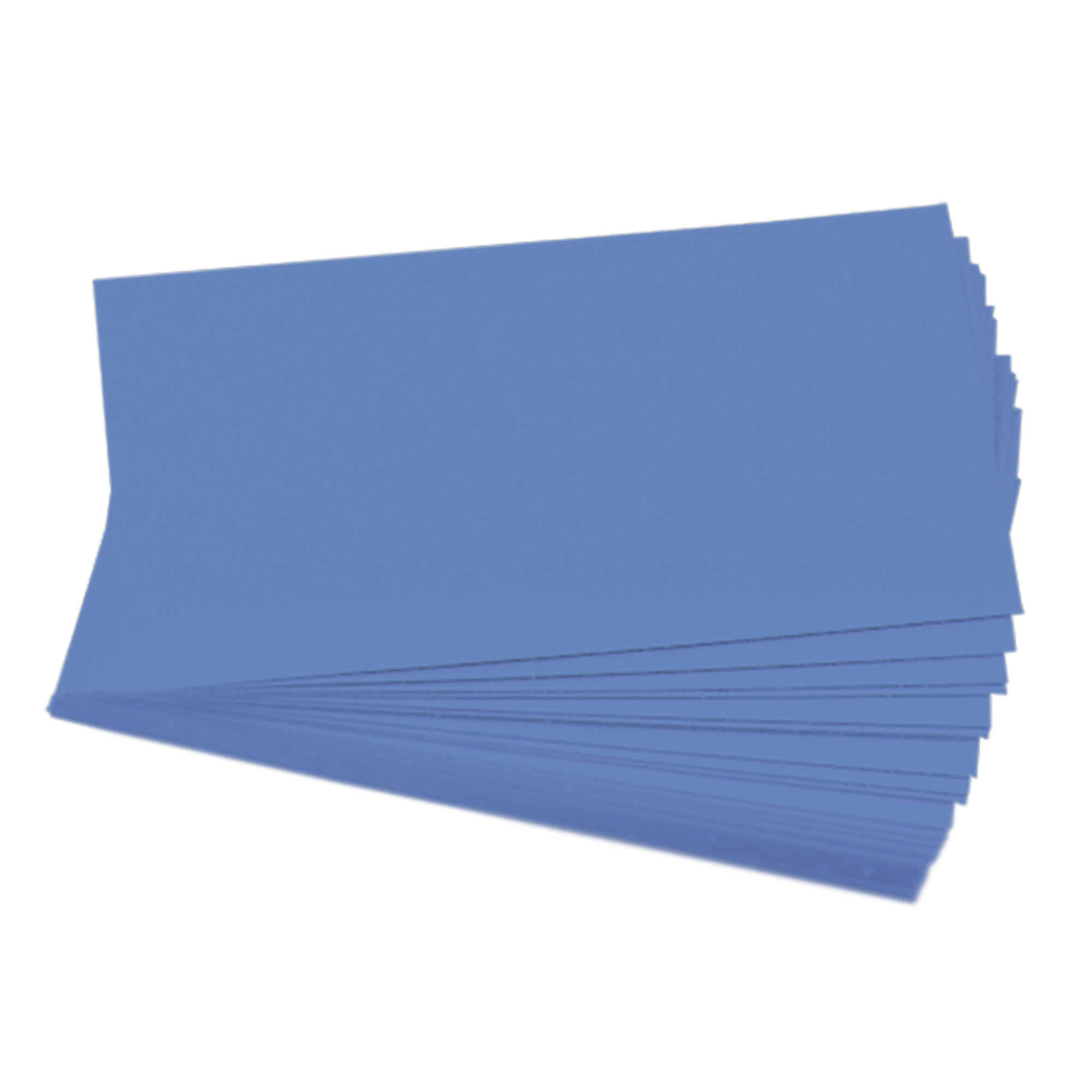 Mini Gmund Colors Matt Cornflower Blue Blank Cards - Flat, 111lb Cover