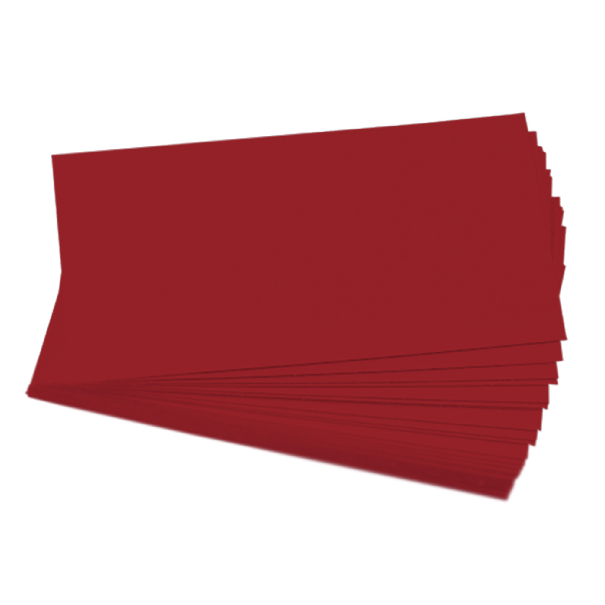Mini Gmund Colors Matt Deep Red Blank Cards - Flat, 111lb Cover