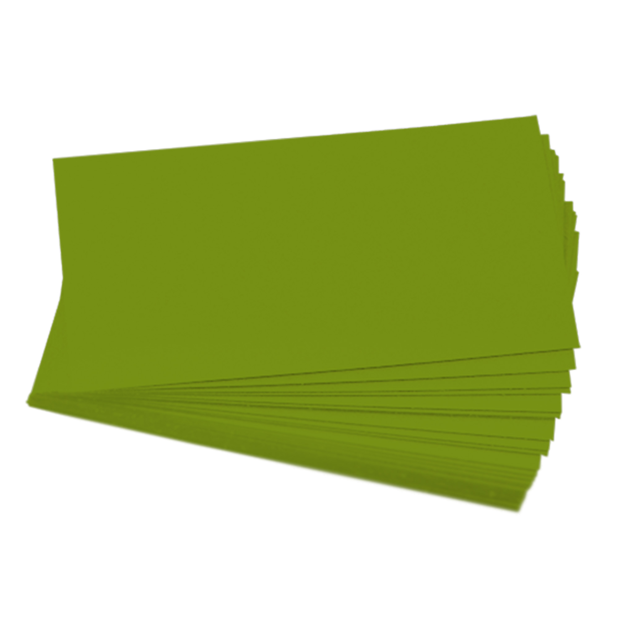 Mini Gmund Colors Matt Grass Green Blank Cards - Flat, 111lb Cover
