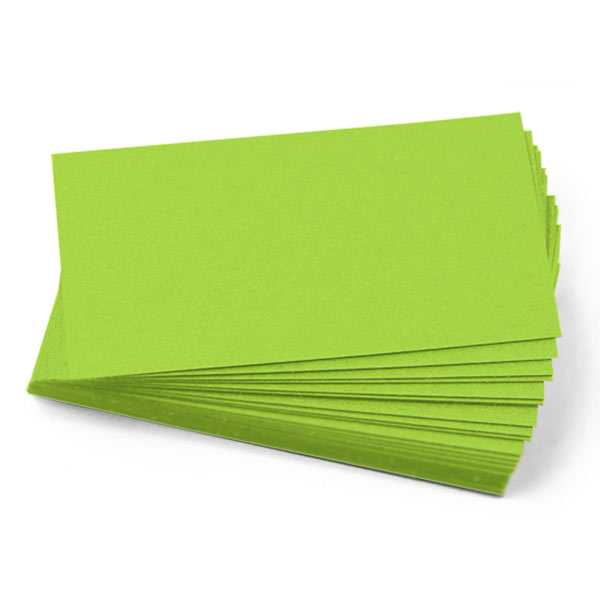Mini Gmund Colors Matt Leaf Green Blank Cards - Flat, 111lb Cover