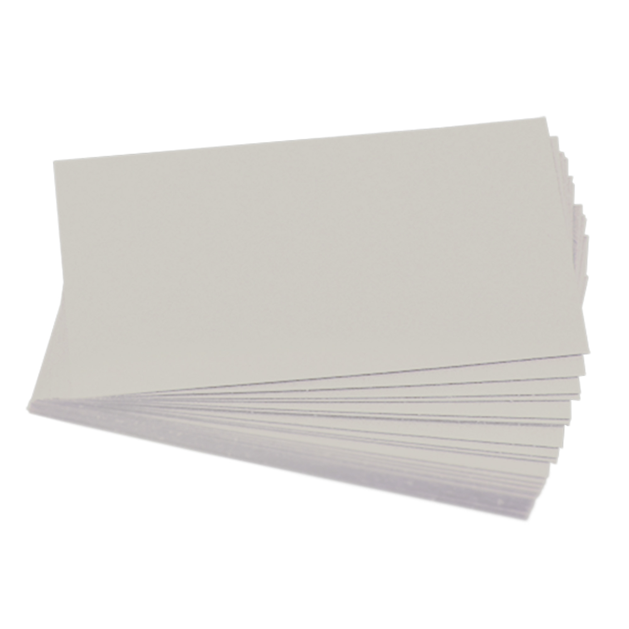 Mini Gmund Colors Matt Neutral Gray Blank Cards - Flat, 111lb Cover