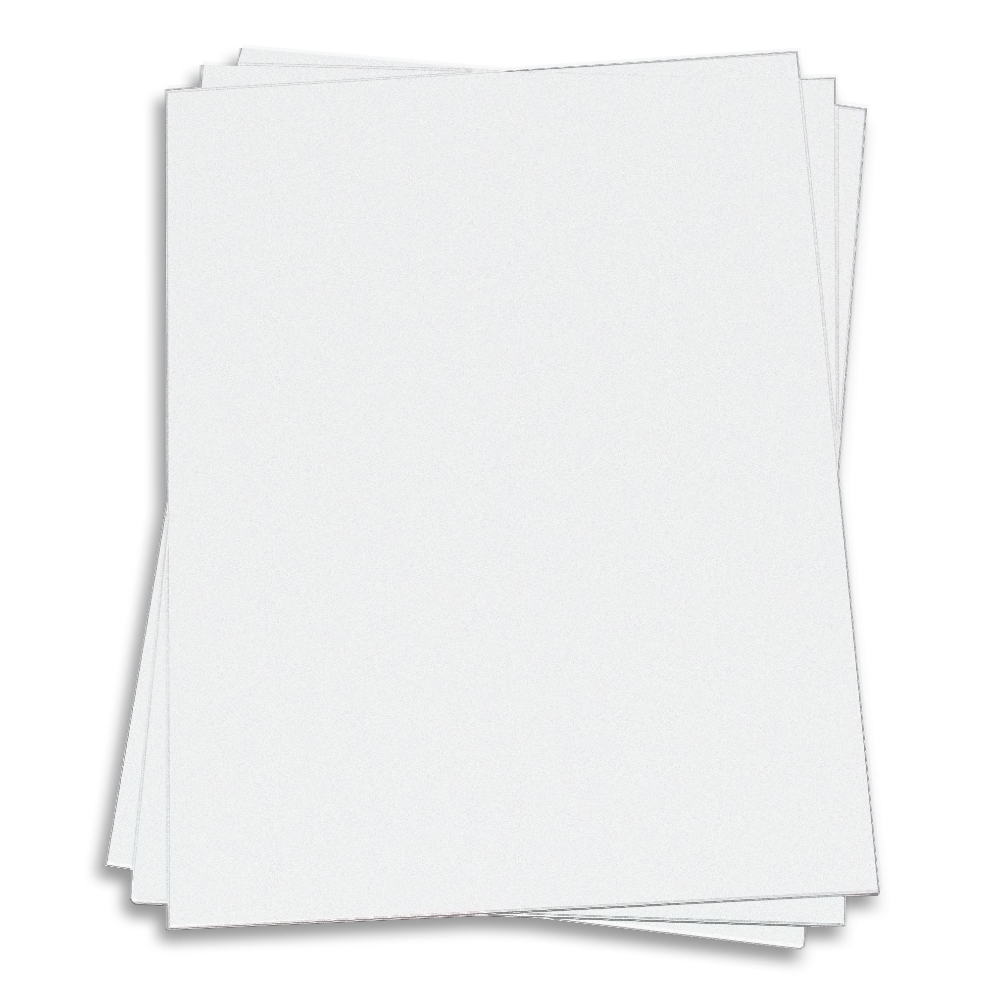 Solar White Card Stock - 8 1/2 x 11 Classic Crest 80lb Cover