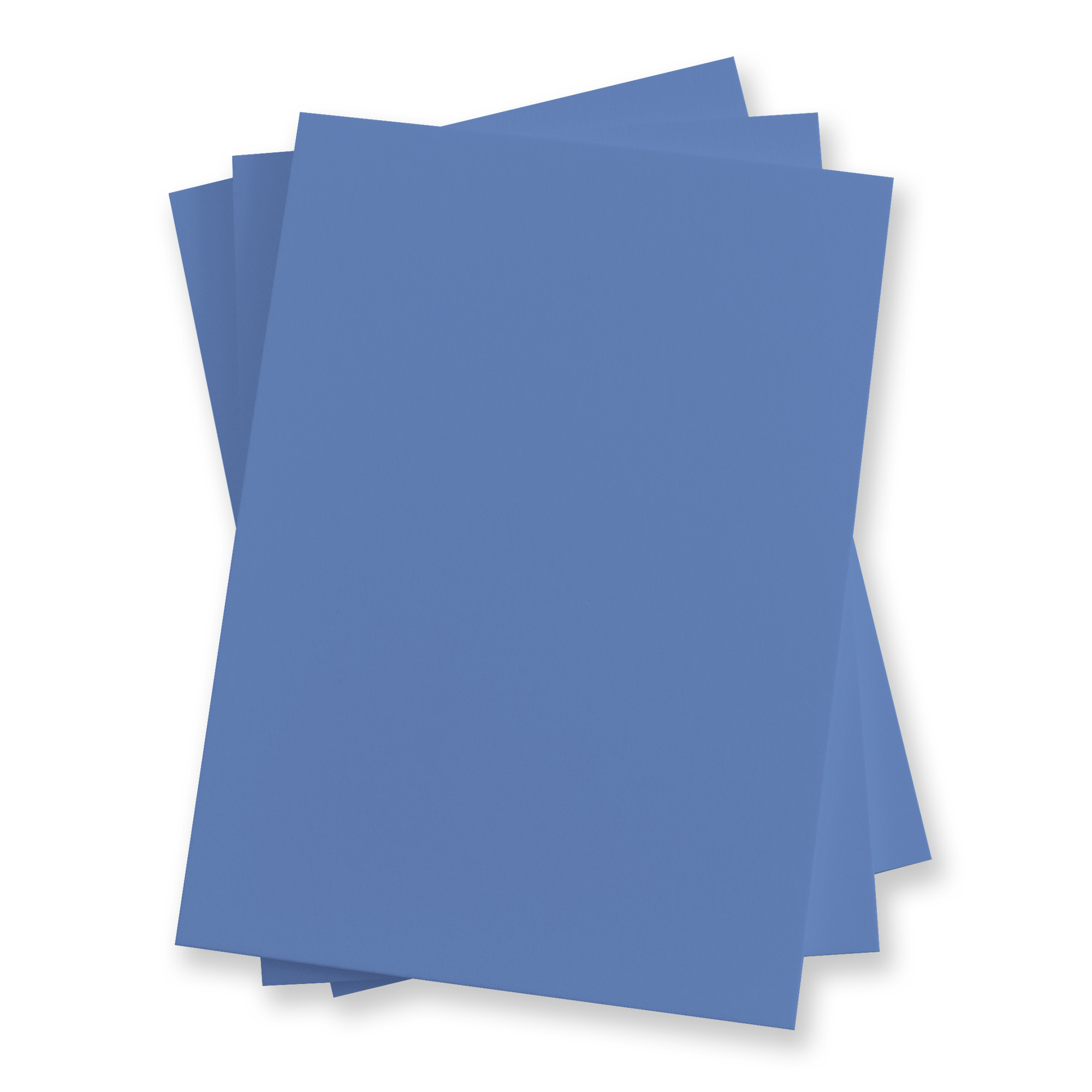 Cornflower Blue Flat Card - A7.5 Gmund Colors Matt 5 3/8 x 7 1/4 111C