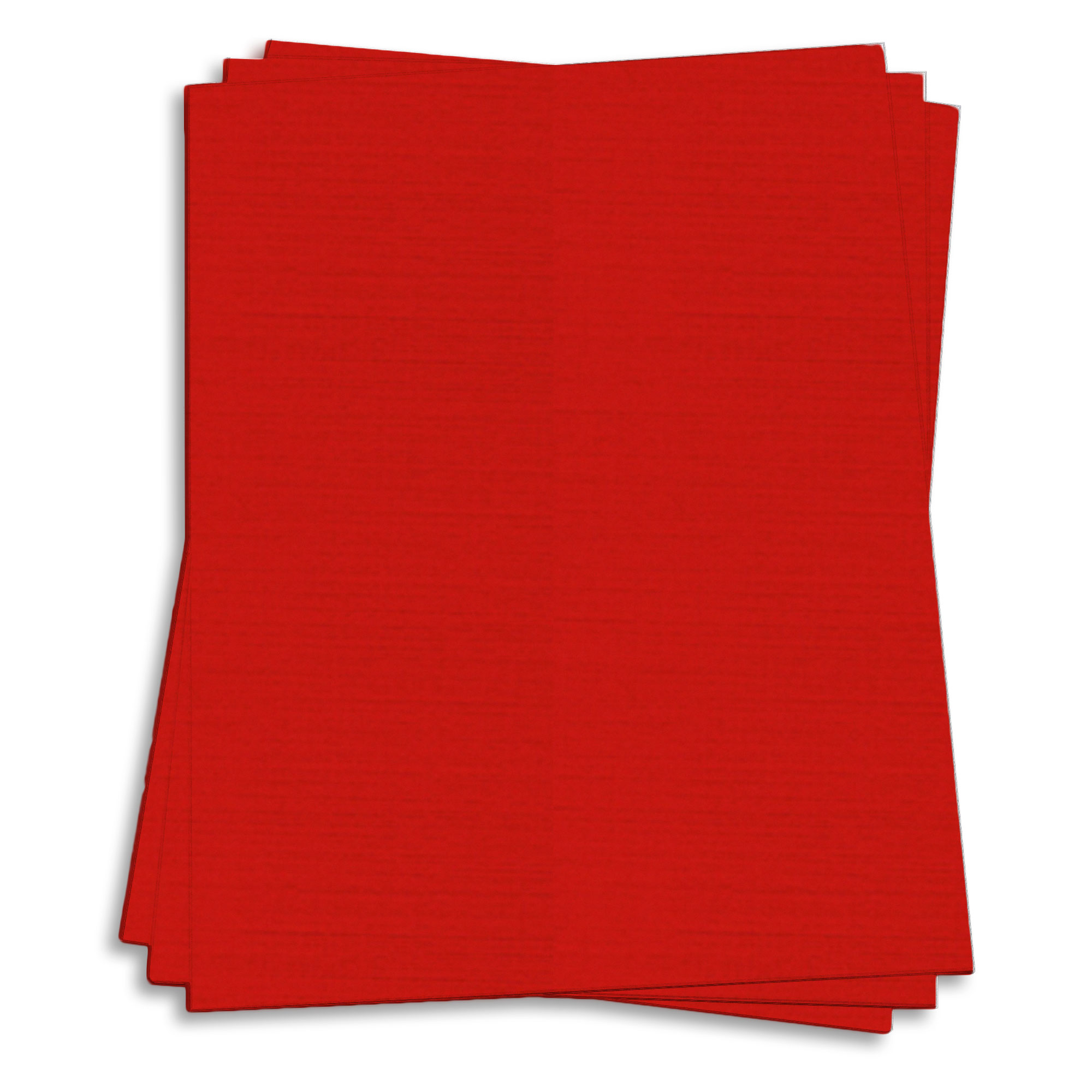 Red Pepper Card Stock - 18 x 12 Classic Linen 100lb Cover